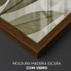 Moldura Madeira Escura